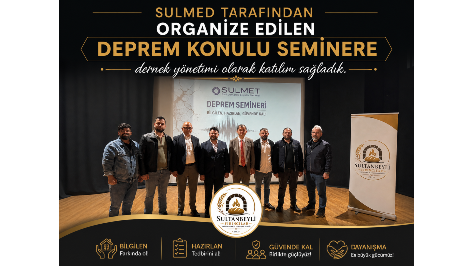 Sulmed Deprem semineri 