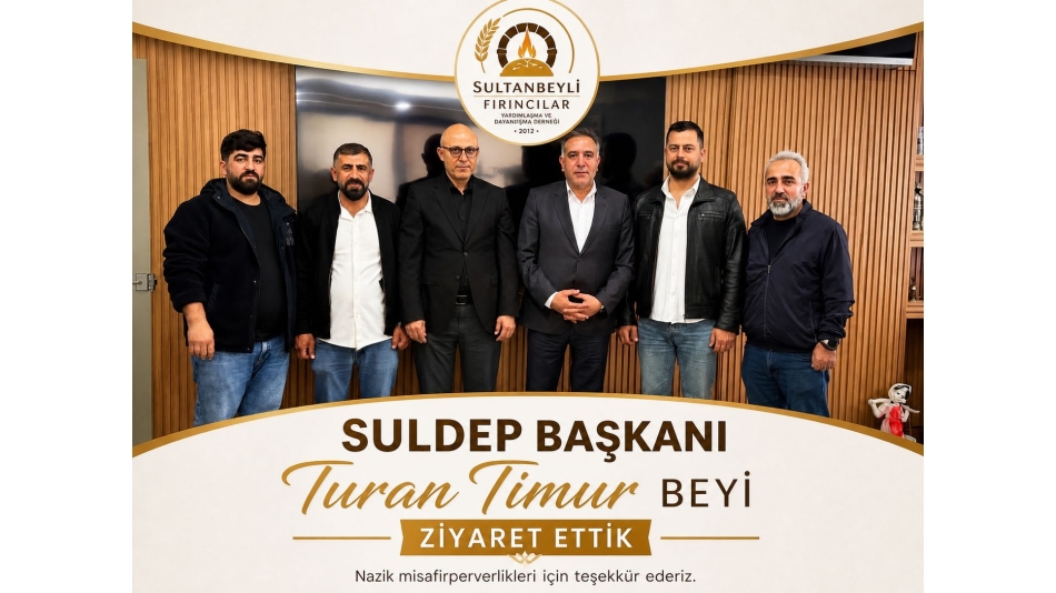 SulDer Dernek Ziyareti